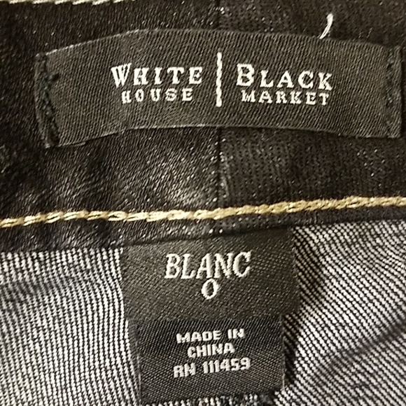WHBM Black Cropped Jeans - Picture 7 of 7